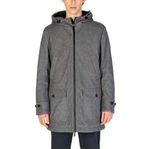 Hamaki-Ho Gray Polyester Men's Coat
